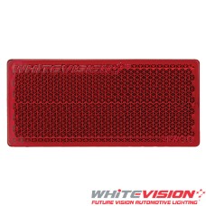 WR130 Series Self Adhesive Reflector 70 x 30mm - Red WR130 Series Self Adhesive Reflector 70 x 30mm - Red